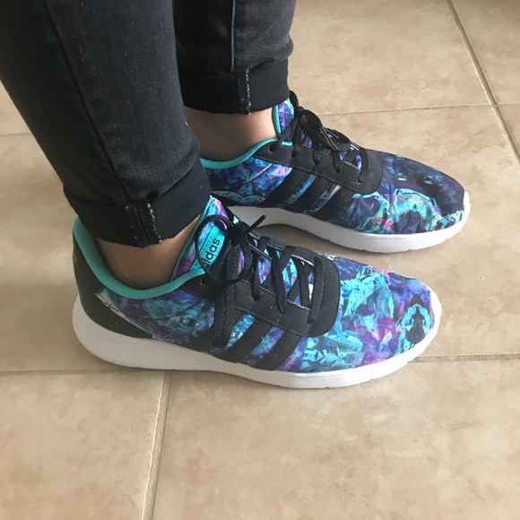 🎊SOLD🎊Adidasneo 💜🖤💚 - Picture 8 of 8